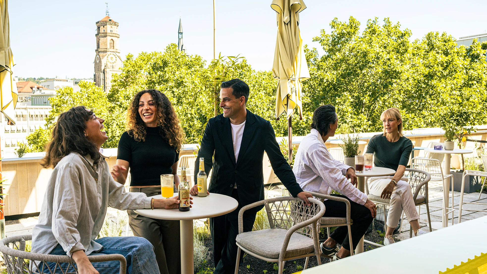 Dachterrasse Termin,